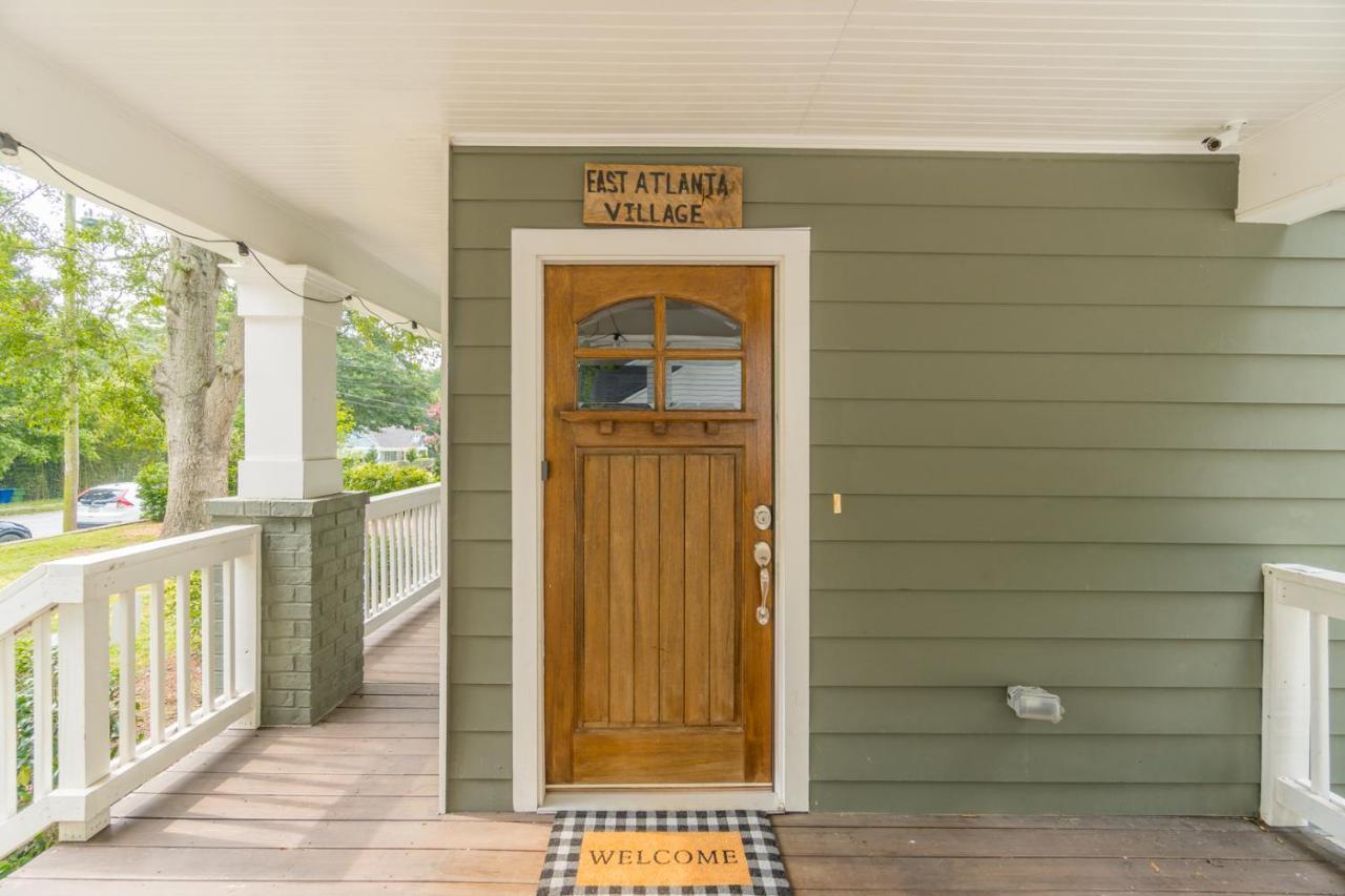 Modern Cozy Bungalow In East Atlanta Village Bagian luar foto